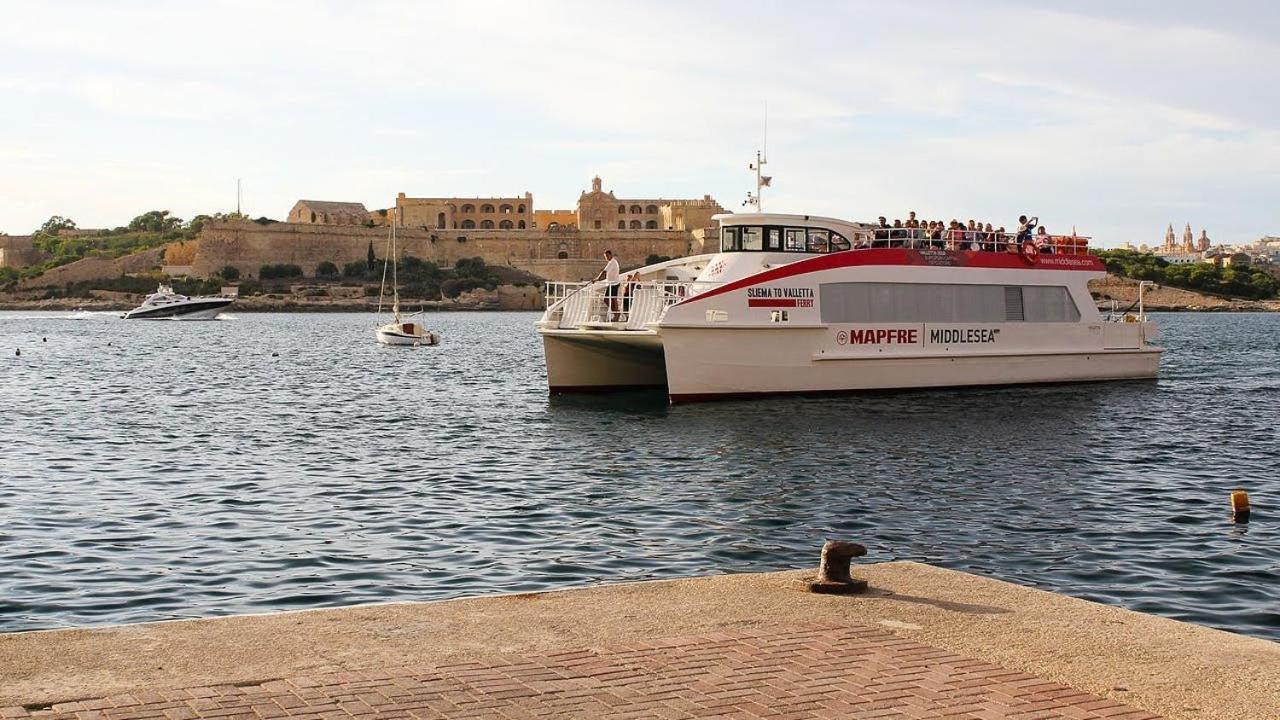 Marvellous Apartment With Valletta And Harbour Views Sliema Exterior photo